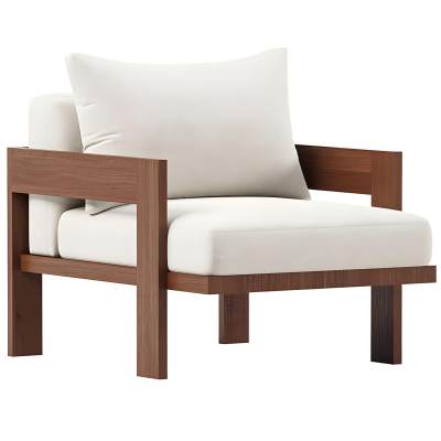 现代单人沙发 扶手椅-2-